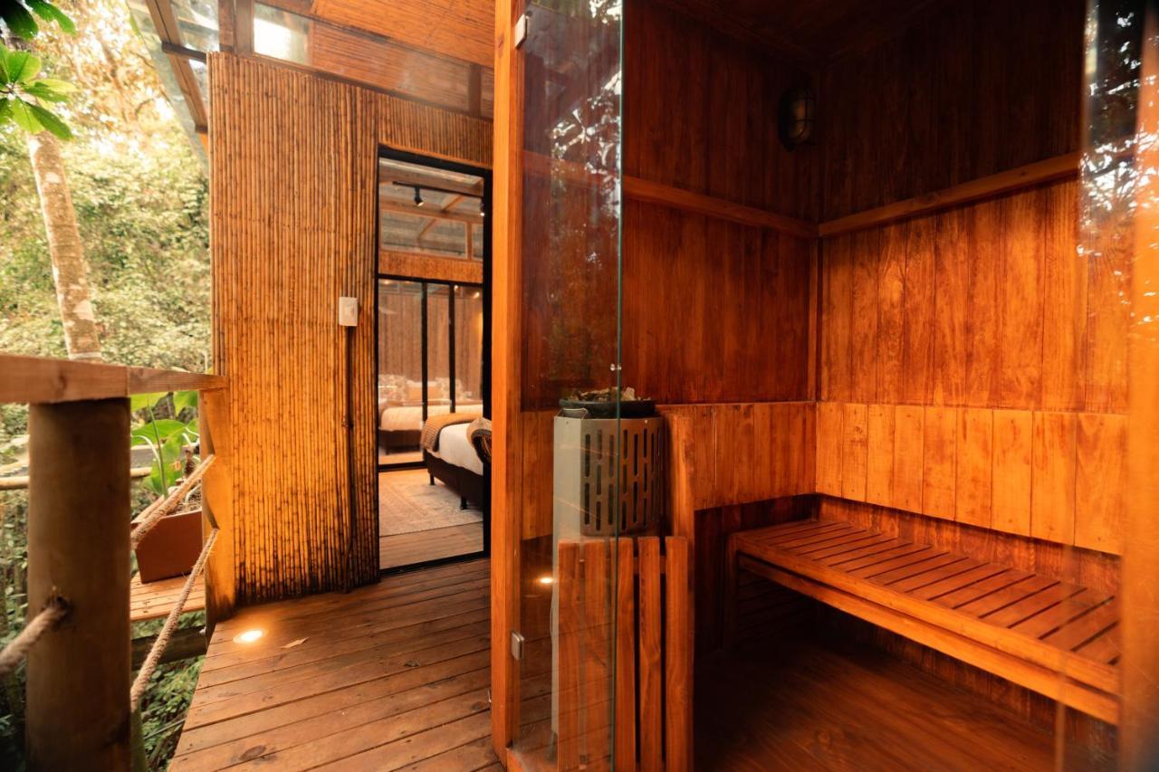 Bubblesky Glamping Guatape Hotell Exteriör bild