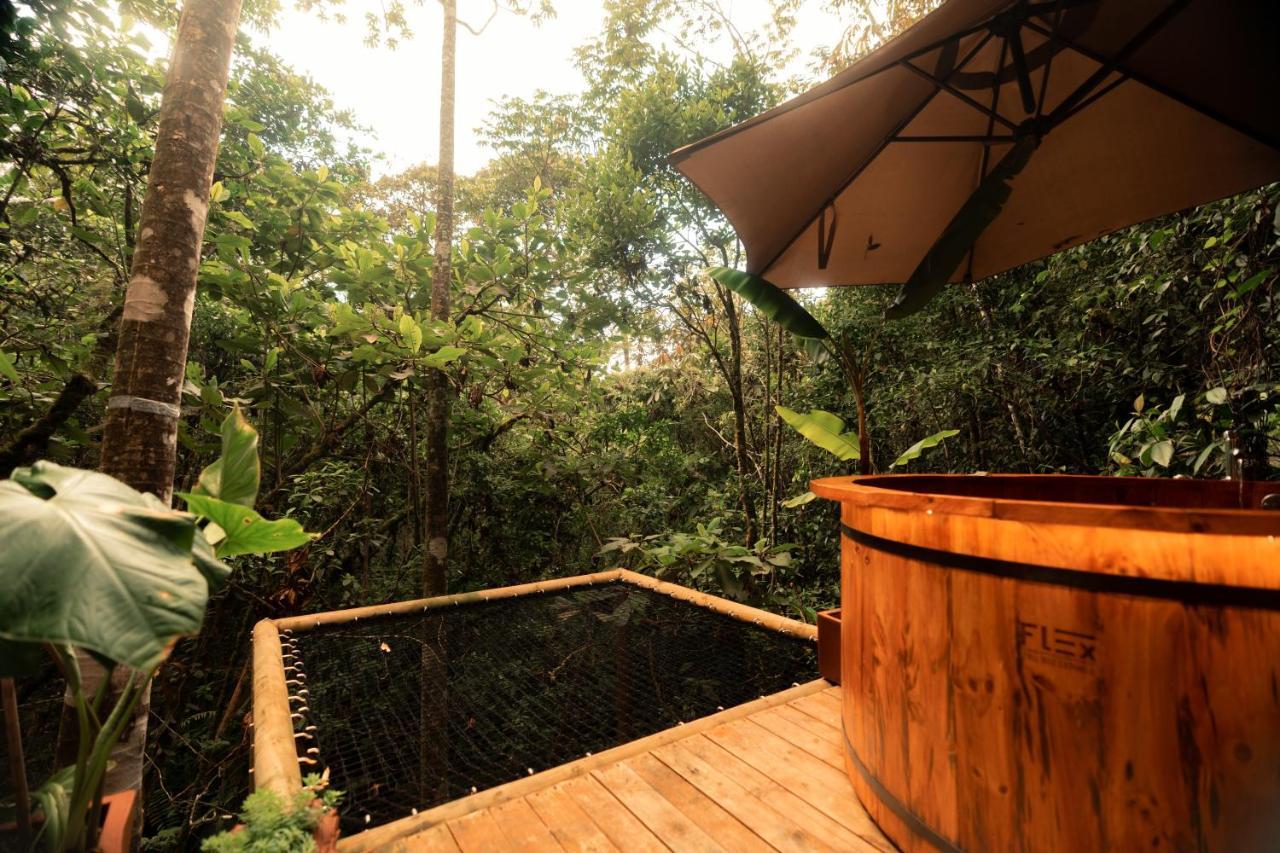 Bubblesky Glamping Guatape Hotell Exteriör bild