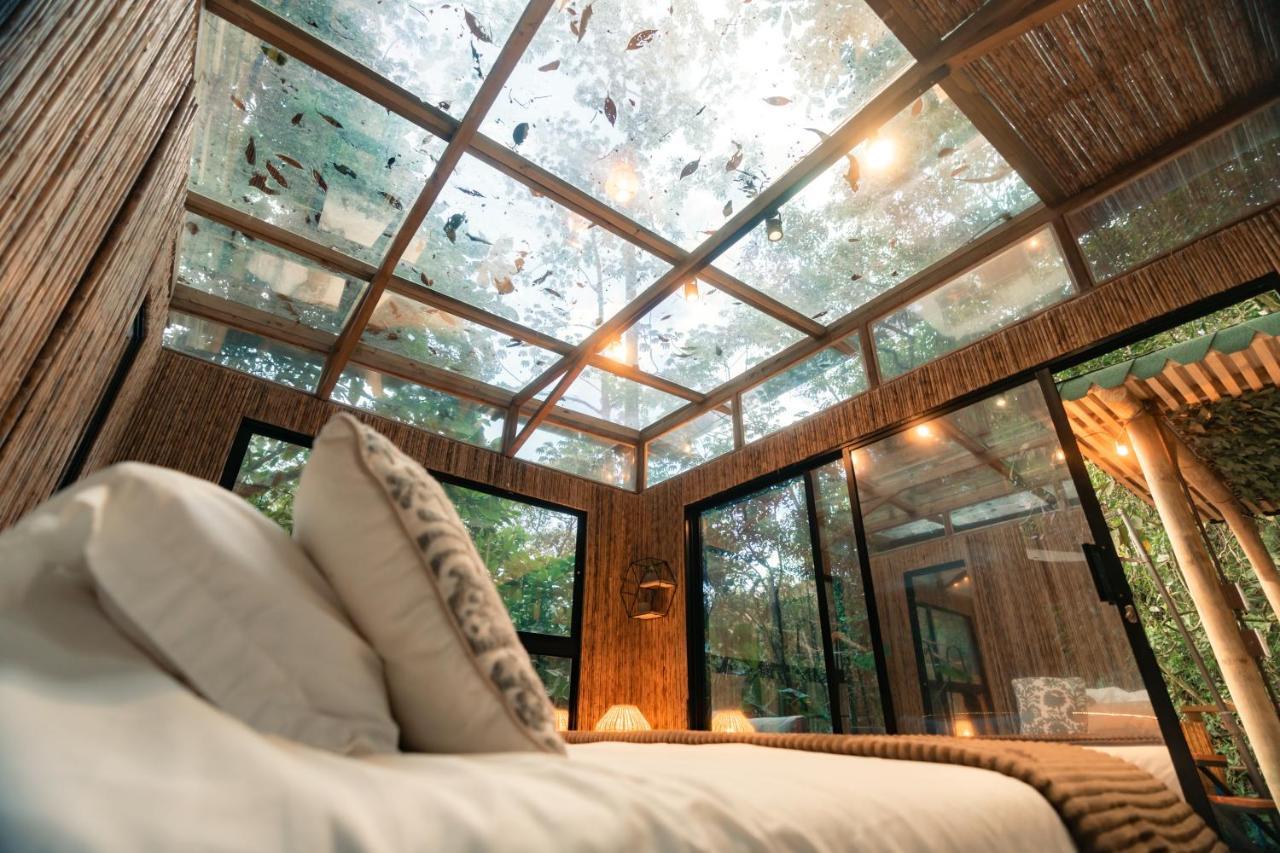 Bubblesky Glamping Guatape Hotell Exteriör bild
