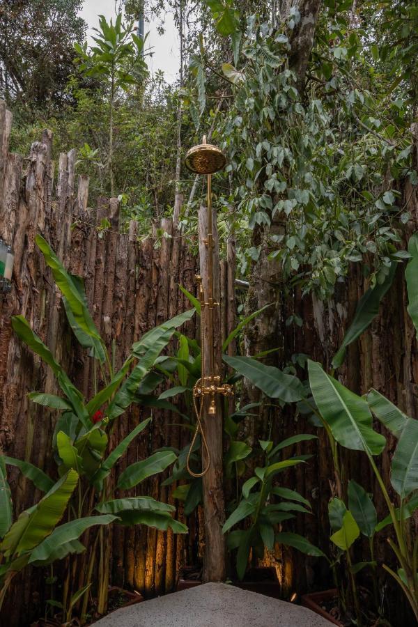Bubblesky Glamping Guatape Hotell Exteriör bild