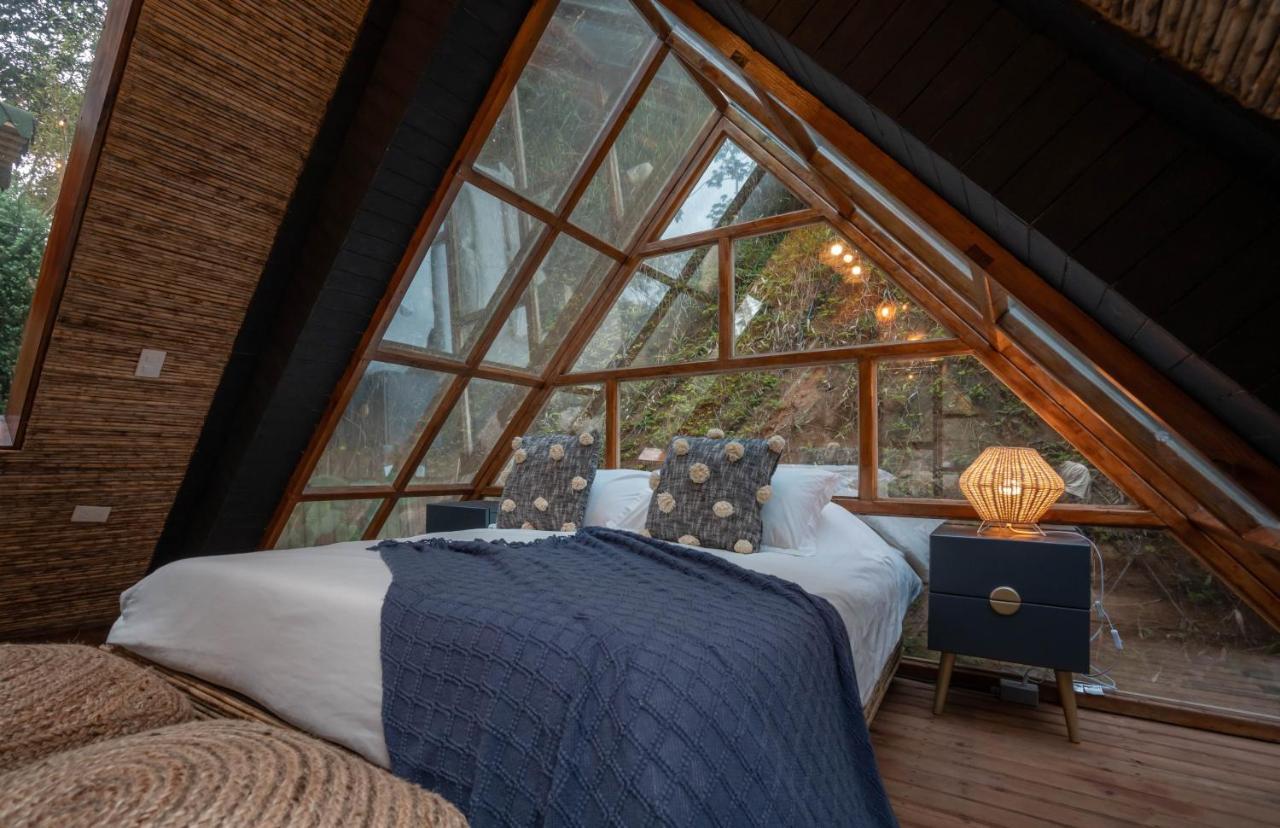 Bubblesky Glamping Guatape Hotell Exteriör bild