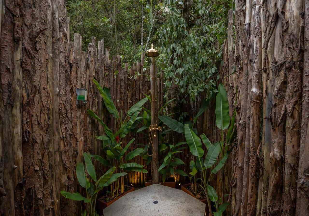 Bubblesky Glamping Guatape Hotell Exteriör bild