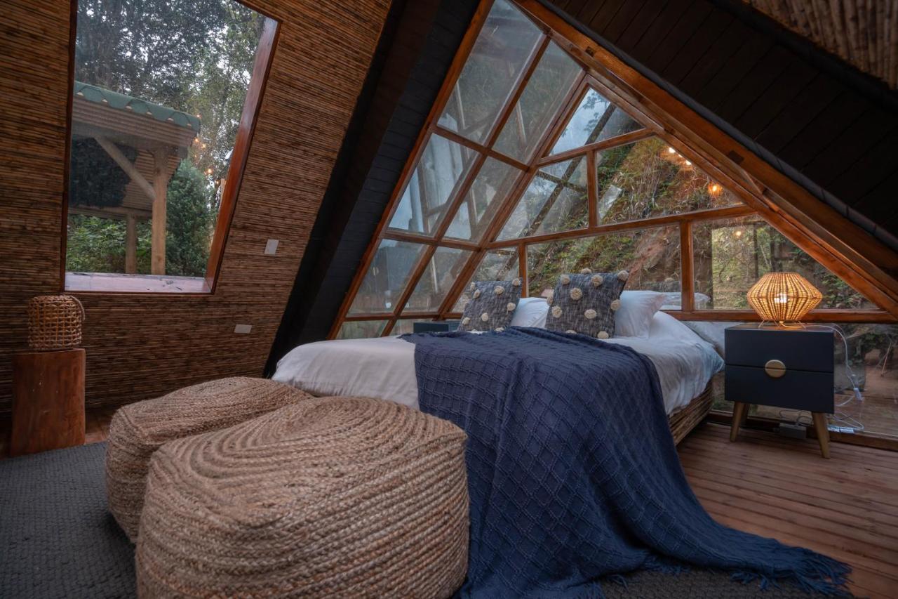 Bubblesky Glamping Guatape Hotell Exteriör bild