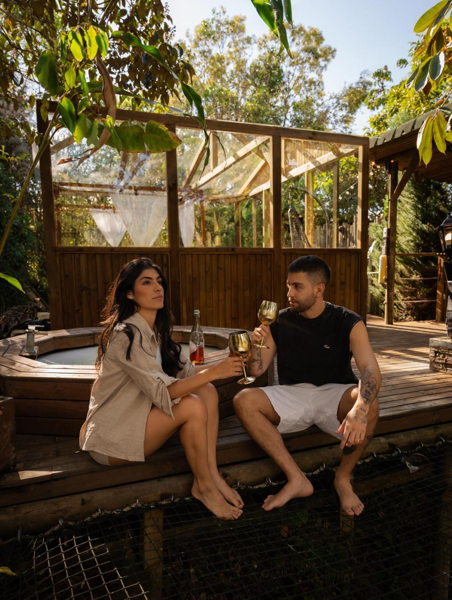 Bubblesky Glamping Guatape Hotell Exteriör bild